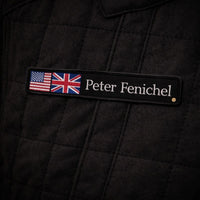 Nomex Name Badge (Dual Flags)