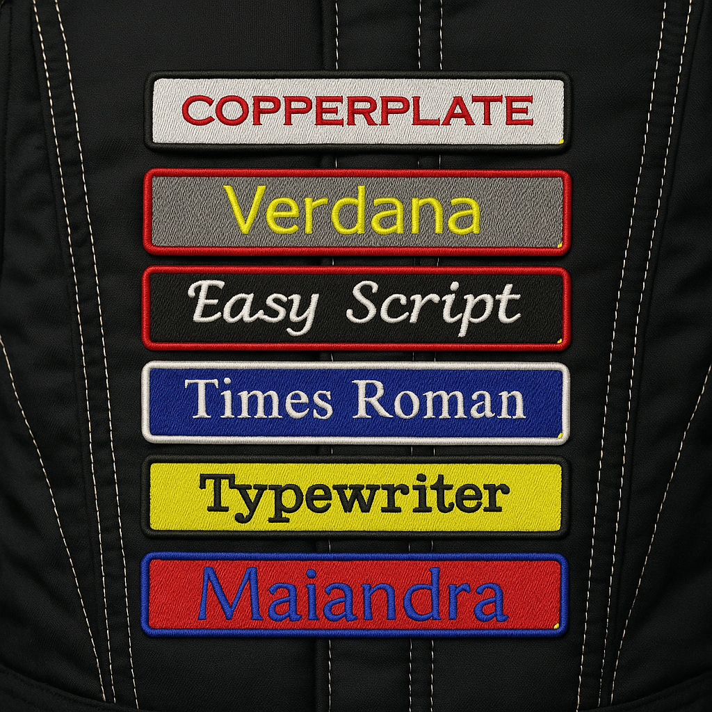 Nomex Name Badge (Flag & Blood Group)