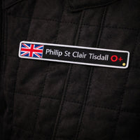 Nomex Name Badge (Flag & Blood Group)